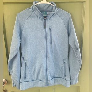 AFTCO women Light Blue fleece jacket